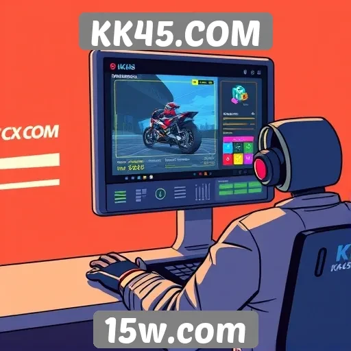 Análise da interface do usuário do KK45.COM